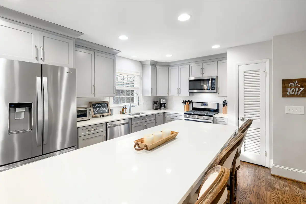 clean and organized kitchen